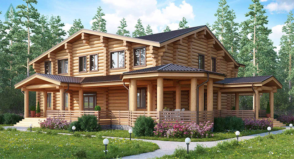 Деревянный дом из Сибирского кедра